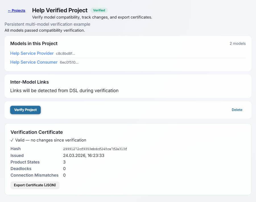 Project detail
